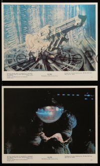 7a791 ALIEN 8 8x10 commercial prints '80s Ridley Scott outer space sci-fi monster classic!
