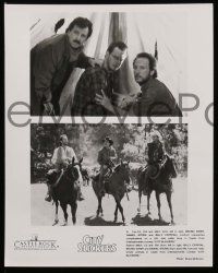 7a407 CITY SLICKERS presskit w/ 6 stills '91 Alvin cover, cowboys Billy Crystal & Daniel Stern!