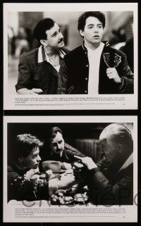 7a142 FRESHMAN presskit w/ 12 stills '90 student Matthew Broderick & mobster Marlon Brando!