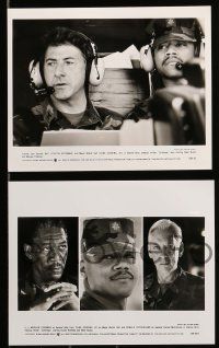 7a152 OUTBREAK presskit w/ 12 stills '95 Dustin Hoffman, Rene Russo, Freeman, Cuba Gooding Jr.!