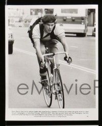 7a156 QUICKSILVER presskit w/ 12 stills '86 bike messenger Kevin Bacon, Laurence Fishburne, Gertz!