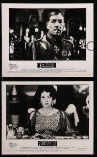 7a060 RICHARD III presskit w/ 17 stills '95 McKellen, Annette Bening, Robert Downey Jr., Shakespeare