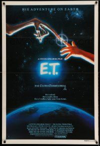 7b071 E.T. THE EXTRA TERRESTRIAL Aust 1sh '82 Steven Spielberg classic, John Alvin art!