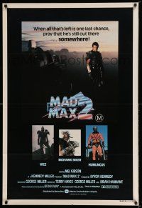 7b076 MAD MAX 2: THE ROAD WARRIOR Aust 1sh '81 George Miller, Mel Gibson returns as Mad Max!