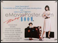 7b428 BABY BOOM British quad '88 business woman Diane Keaton wants nothing to do with baby!