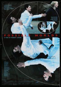 7b030 POSSIBLE WORLDS Canadian 1sh '00 Robert Lepage, Tilda Swinton, different spiral images!
