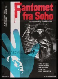 7b292 PHANTOM OF SOHO Danish '65 completely different horror artwork!
