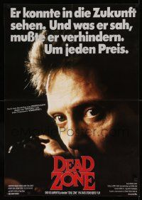 7b192 DEAD ZONE German '84 Cronenberg & King, Christopher Walken has the power to see the future!