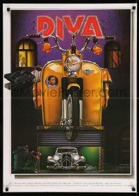 7b194 DIVA German '83 Jean Jacques Beineix, Frederic Andrei, a new kind of French New Wave!