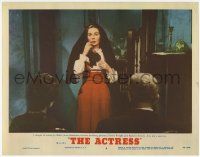 7c245 ACTRESS LC #8 '53 Jean Simmons shows her acting for parents Spencer Tracy & Teresa Wright!