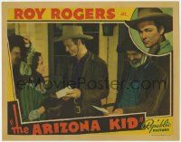 7c272 ARIZONA KID LC '39 Gabby Hayes reads letter while Roy Rogers romances pretty Sally March!