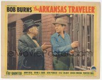 7c274 ARKANSAS TRAVELER LC '38 great c/u of Irvin S. Cobb showing Bob Burns into his jail cell!