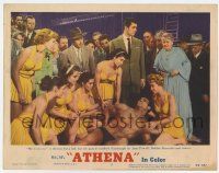 7c276 ATHENA LC #5 '54 Jane Powell & sexy girls help soothe fallen Mr. Universe's pain!