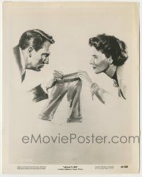 7d098 ADAM'S RIB 8x10.25 still '49 art of Spencer Tracy & Katharine Hepburn, who wears the pants!