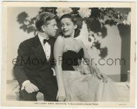 7d123 ANDY HARDY MEETS DEBUTANTE 8x10.25 still '40 c/u of Mickey Rooney romancing Diana Lewis!