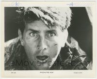 7d136 APOCALYPSE NOW 8x10 still '79 Coppola, close up of Martin Sheen staring in disbelief!