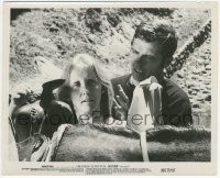 7d180 BILLY JACK 8x10 still '71 close up of Tom Laughlin & Delores Taylor by horse!
