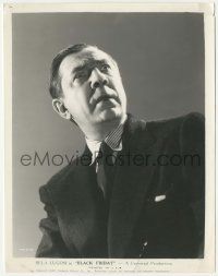 7d184 BLACK FRIDAY 8x10.25 still '40 wonderful intense c/u of creepy Bela Lugosi in suit & tie!