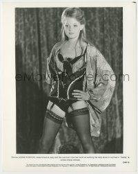 7d234 CARNY 8x10 still '80 18 year-old Jodie Foster tries her hand at working the strip show!