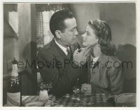 7d238 CASABLANCA 7.25x9.5 still '42 classic romantic c/u of Humphrey Bogart & Ingrid Bergman!