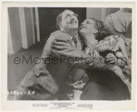 7d271 COPACABANA 8.25x10 still '47 great close up of Groucho Marx with sexy Carmen Miranda!