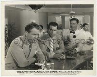 7d298 DIVE BOMBER 8x10.25 still '41 Errol Flynn smiles at Fred MacMurray & Regis Toomey in bar!