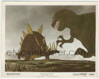 7d001 FANTASIA color-glos 8x10 still 1942 Disney, great image of dinosaurs in Rite of Spring, rare!