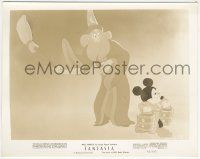 7d002 FANTASIA 8x10.25 still 1942 best image of Mickey Mouse as the Sorcerer's Apprentice, Disney!