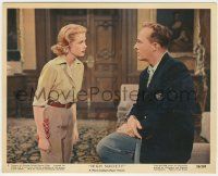7d059 HIGH SOCIETY color 8x10 still #9 '56 close up of Bing Crosby & beautiful Grace Kelly!