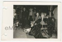 7d550 LADY IN THE DARK candid 4x6 key book still '44 Ginger Rogers resting wearing all mink!