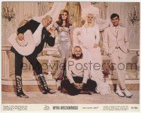 7d071 MYRA BRECKINRIDGE 8x10 mini LC '70 John Huston, Raquel Welch, Mae West, Reed, director Sarne
