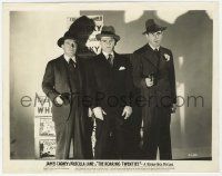 7d772 ROARING TWENTIES 8x10 still '39 best portrait of James Cagney, Humphrey Bogart & Frank McHugh