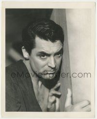 7d882 TALK OF THE TOWN 8x10 still '42 super close up of Cary Grant, working title Three's a Crowd!