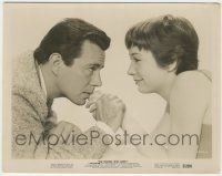 7d930 TROUBLE WITH HARRY 8x10.25 still '55 Hitchcock, c/u of John Forsythe & Shirley MacLaine!