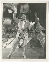 7d959 WEST POINT STORY 8x10 still '50 full-length close up of James Cagney dancing in zoot suit!