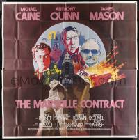 7f023 DESTRUCTORS int'l 6sh '74 Michael Caine, Anthony Quinn, James Mason, The Marseille Contract!