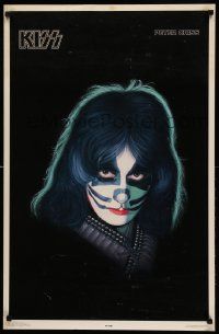 7g271 KISS 22x34 commercial poster '78 great artwork of Peter Criss!