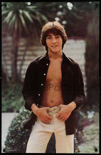 7g312 SCOTT BAIO 22x34 commercial poster '79 great image of the star with open shirt!
