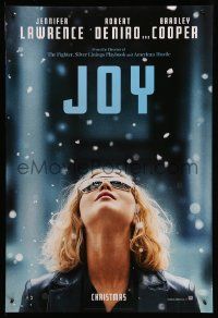 7g750 JOY style A teaser DS 1sh '15 Robert De Niro, Jennifer Lawrence in the title role!