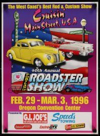 7g350 40TH ANNUAL PORTLAND ROADSTER SHOW 16x22 special '96 Multnomah Hot Rod Council!