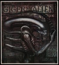 7g355 ALIEN 20x22 special '90s Ridley Scott sci-fi classic, cool H.R. Giger art of monster!