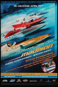7g418 MADISON 27x40 special '05 Jim Caviezel, great image of hydroplane power boats racing!