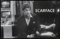 7g458 SCARFACE horizontal 22x34 special '90s Al Pacino as Tony Montana, Brian De Palma