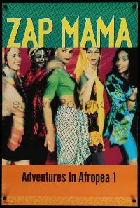 7g121 ZAP MAMA 24x36 music poster '91 Afro-Pop, Daulne, Adventures in Afropea 1!