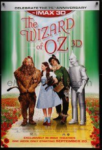 7g991 WIZARD OF OZ advance DS 1sh R13 Victor Fleming, Judy Garland all-time classic, rated PG!