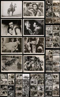 7h268 LOT OF 101 MOSTLY SWORD AND SANDAL 8X10 STILLS '50s-60s great movie scenes & portraits!