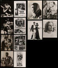 7h356 LOT OF 12 NON-US SWORD AND SANDAL 8X10 STILLS '60s scenes, portraits & poster images!