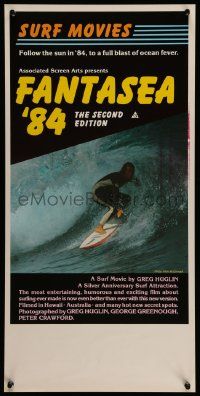 7j020 FANTASEA '84 Aust daybill '84 great close up surfing photo, a blast of ocean fever!
