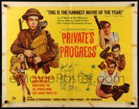 7k202 PRIVATE'S PROGRESS 1/2sh '56 John Boulting directed, Richard Attenborough, Dennis Price