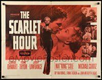 7k223 SCARLET HOUR 1/2sh '56 Michael Curtiz directed, sexy Carol Ohmart full-length, Tom Tryon